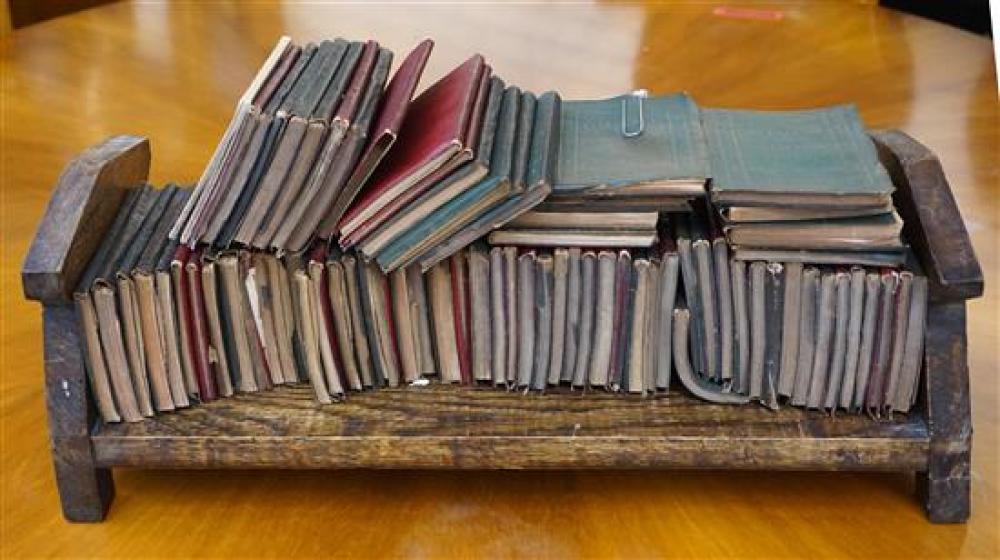 GROUP WITH LITTLE LEATHER LIBRARY