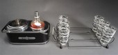 GROUP WITH MODERNIST BARWARE,