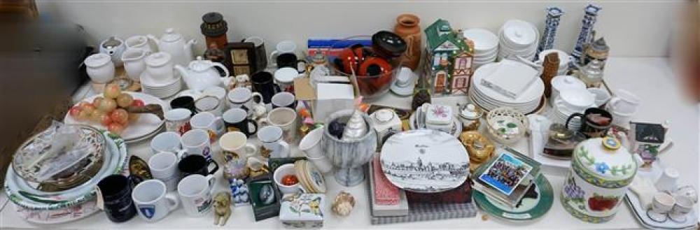 GROUP WITH MOSTLY CERAMIC AND