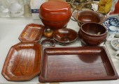 GROUP WITH MOSTLY CHINESE WOOD