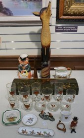 GROUP WITH PORCELAIN, COLD-PAI
