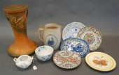 GROUP WITH ROSEVILLE POTTERY J
