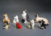 GROUP WITH SEVEN ROYAL DOULTON