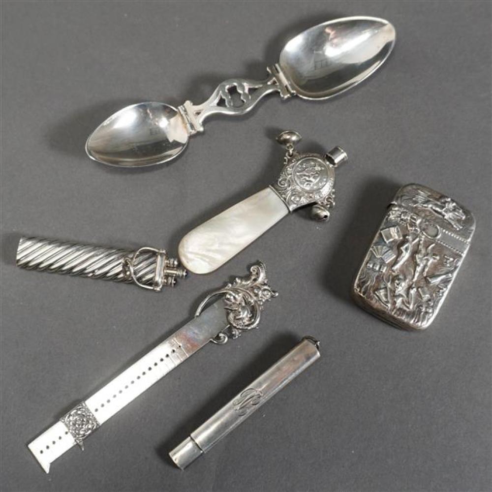 GROUP WITH SIX AMERICAN STERLING