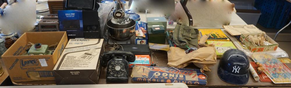 GROUP WITH SUNBEAM MIXER, VINTAGE