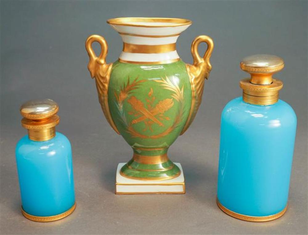GROUP WITH THREE NAPOLEONIC STYLE