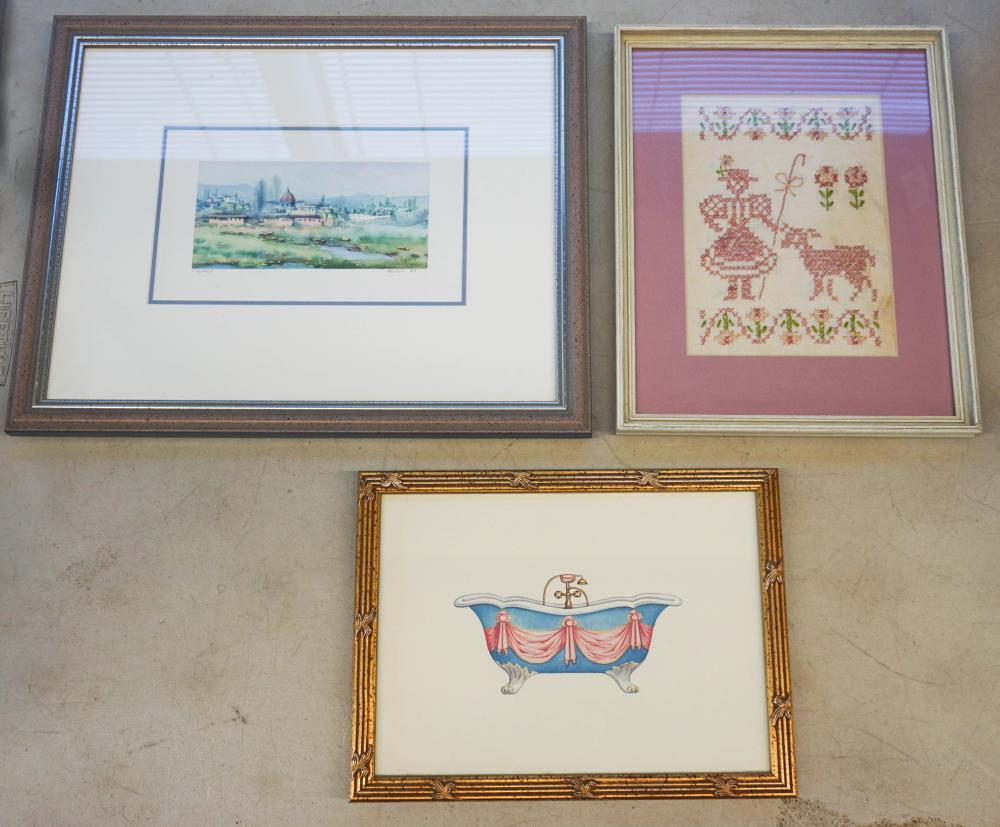 GROUP WITH TWELVE ASSORTED WORKS OF