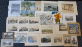 GROUP WITH UNFRAMED PRINTS AND
