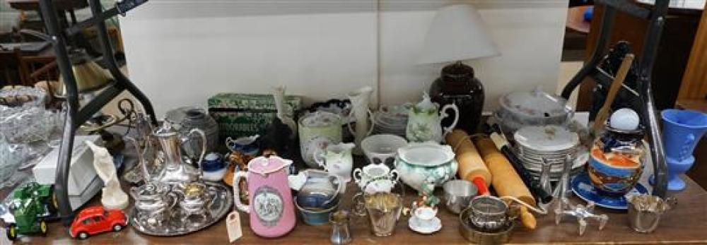 GROUP WITH VICTORIA SILVER PLATE
