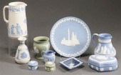 GROUP WITH WEDGWOOD JASPERWARE
