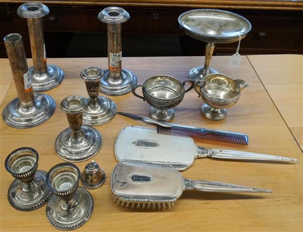 GROUP WITH WEIGHTED STERLING SILVER