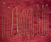 GROUPING OF 14K GOLD NECKLACES