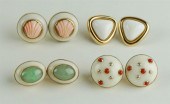 GROUPING OF 14K YELLOW GOLD JA