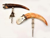 GROUPING OF 2 EARLY CORKSCREWS