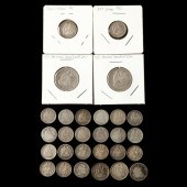 GROUPING OF (27) MID-19TH CENT