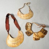 GROUPING OF 3 TRIBAL NECKLACES
