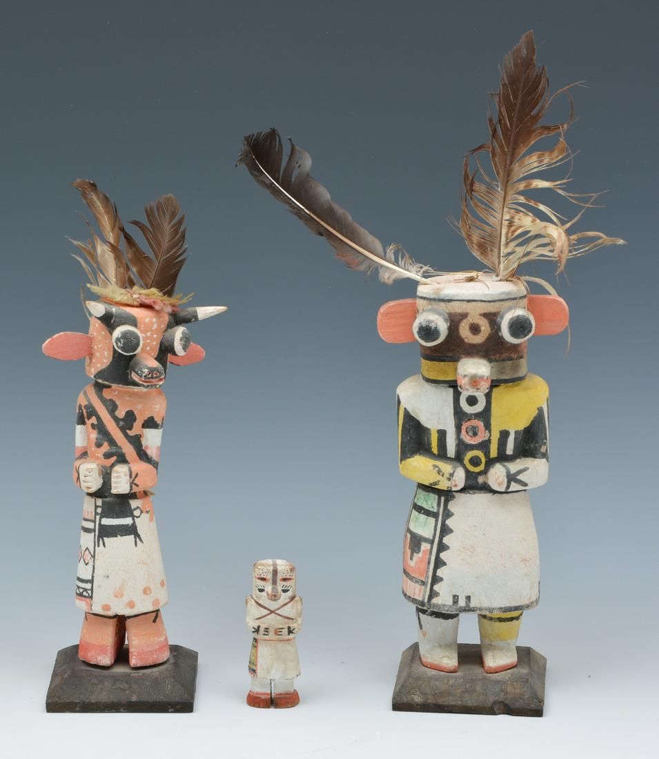 GROUPING OF 3 VINTAGE NATIVE