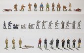 GROUPING OF 37 LEAD AND CAST M