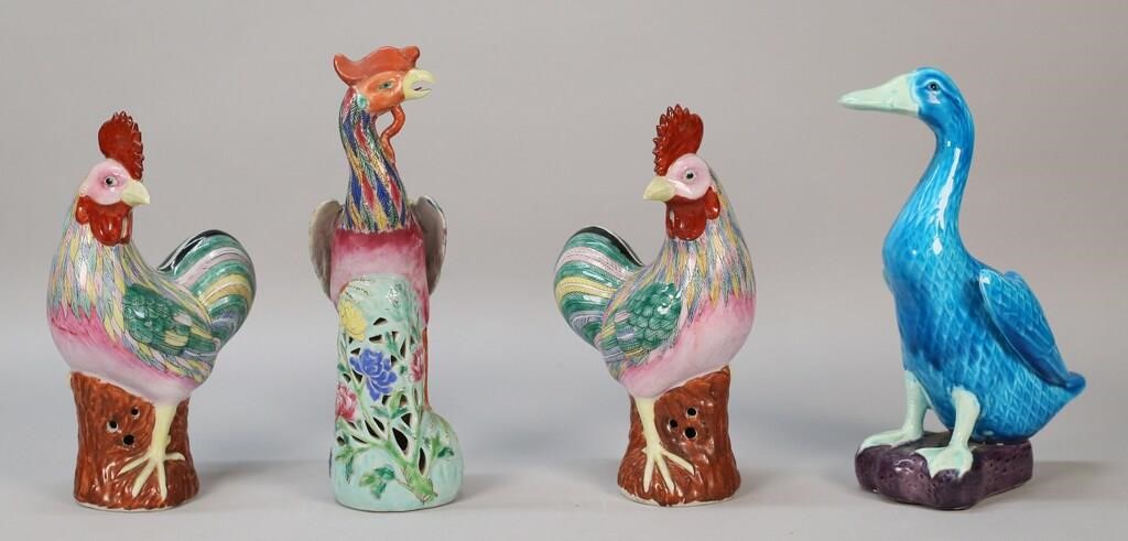 GROUPING OF 4 CHINESE AND