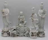 GROUPING OF (4) CHINESE BLANC