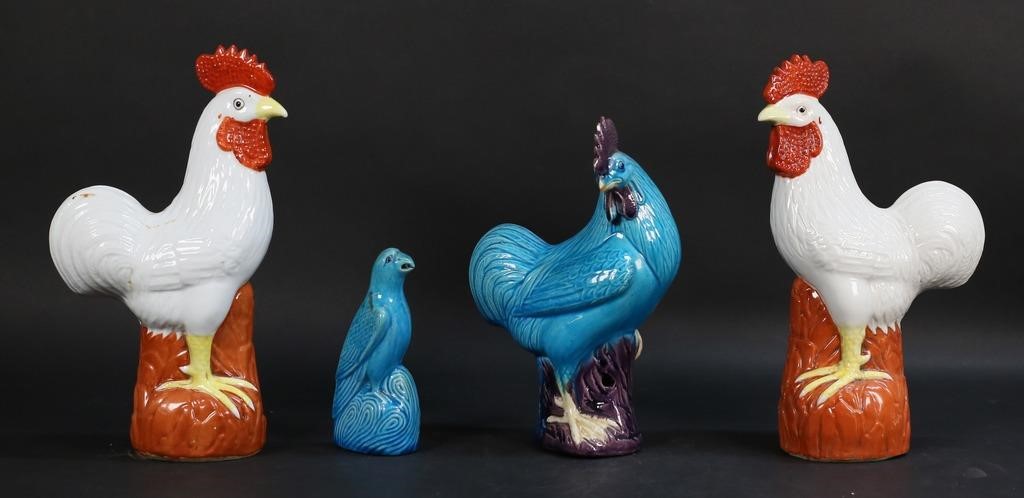 GROUPING OF 4 CHINESE EXPORT