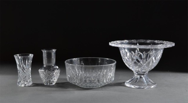 Grouping of (4) Pieces of Clear