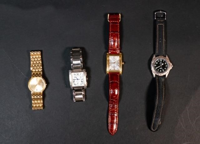 GROUPING OF 4 WATCHESRaymond Weil