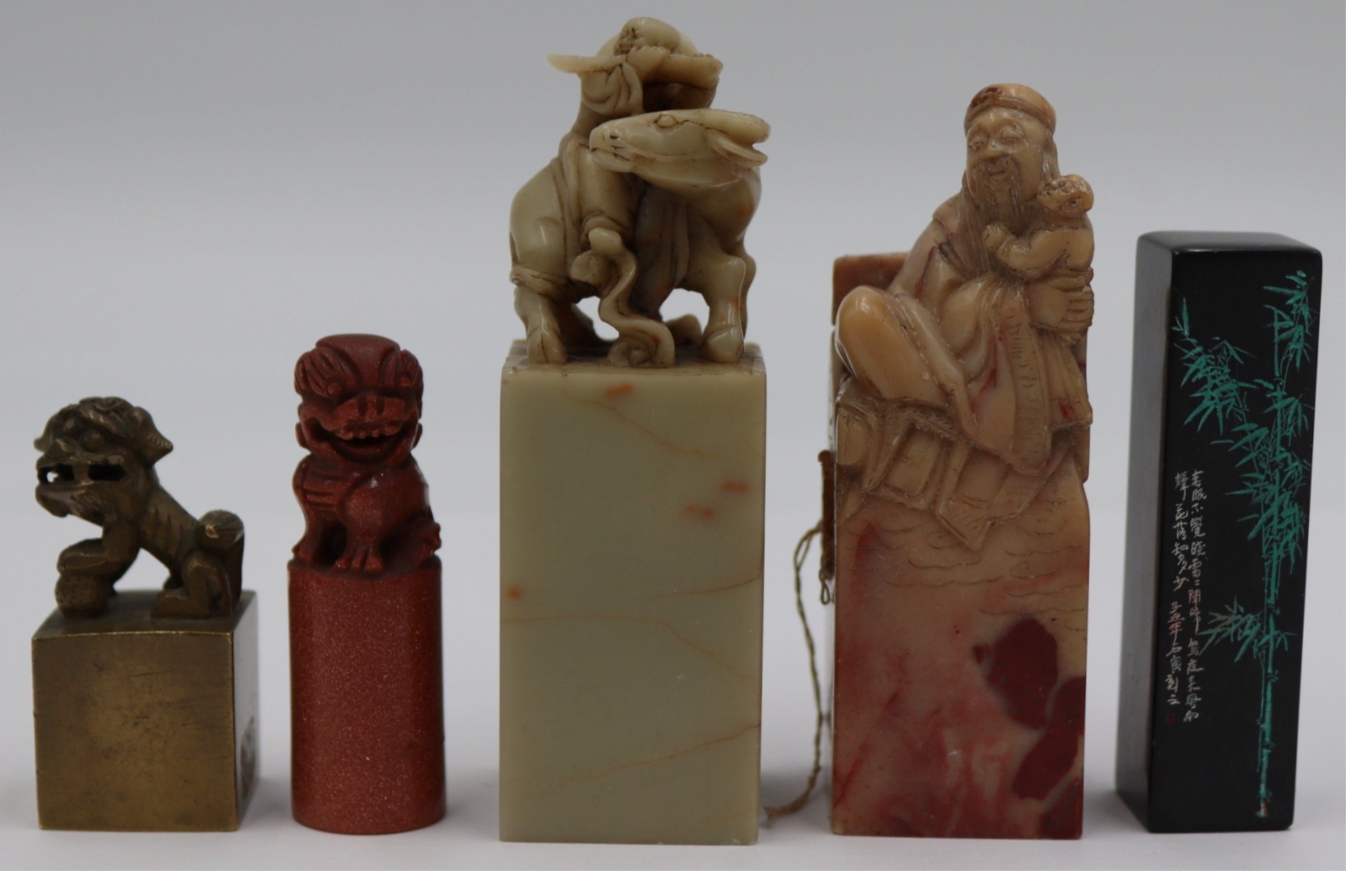 GROUPING OF (5) CHINESE SEAL