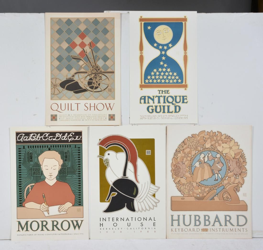 GROUPING OF 5 DAVID LANCE GOINES