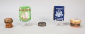 GROUPING OF 5 PILL / TRINKET B