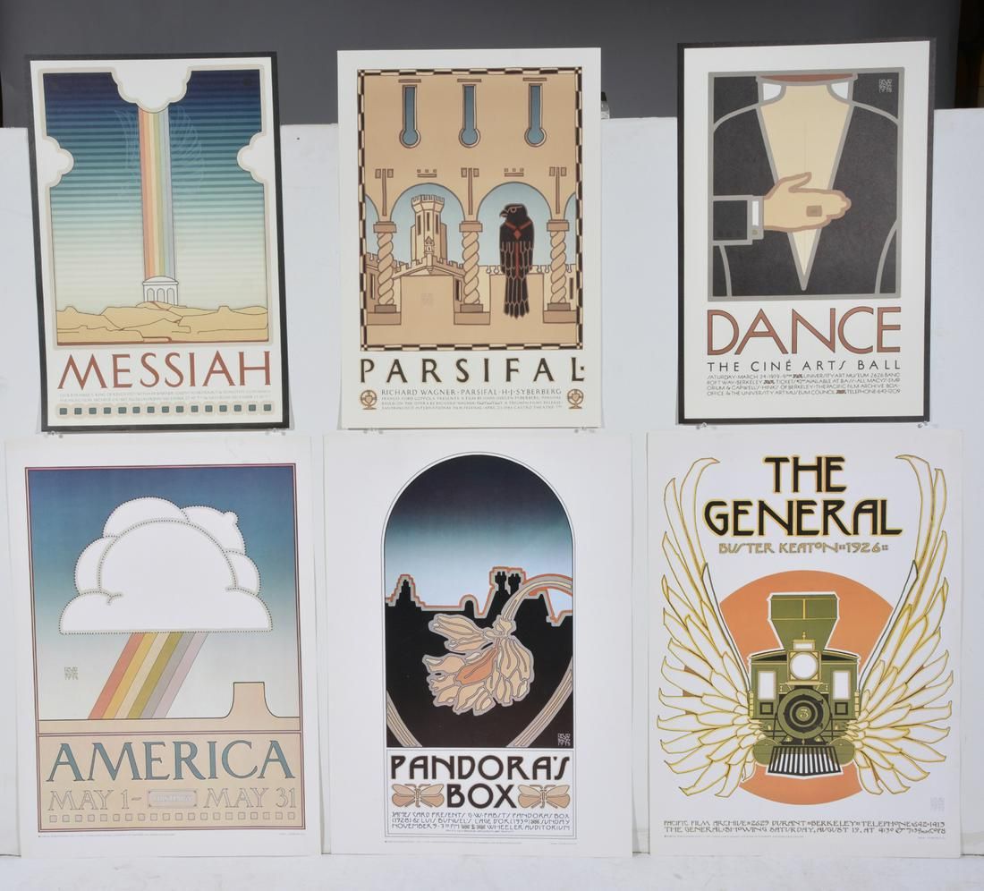 GROUPING OF 6 DAVID LANCE GOINES