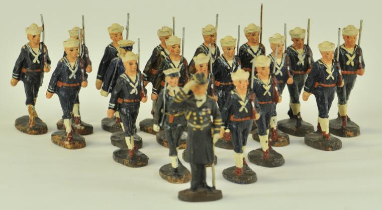 GROUPING OF 6.5cm ELASTOLINS US