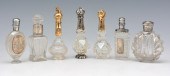 GROUPING OF 7 CRYSTAL PERFUMES