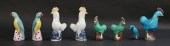 GROUPING OF 8 CHINESE BIRD POR