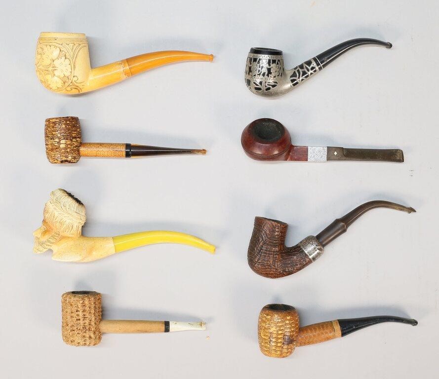 GROUPING OF 8 VINTAGE PIPESDr.
