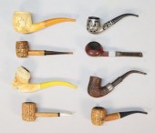 GROUPING OF 8 VINTAGE PIPESDr.
