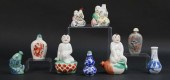 GROUPING OF 9 CHINESE SNUFF BO
