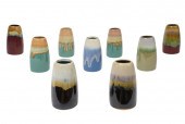 GROUPING OF 9 GLAZED C.P.N.P P