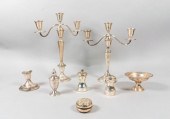 GROUPING OF 9 PIECES WEIGHTED