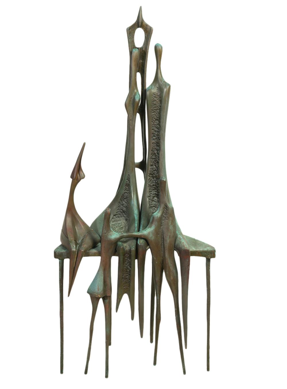 GROUPING OF AHARON BEZALEL BRONZE