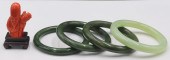 GROUPING OF ASIAN JEWELRY AND