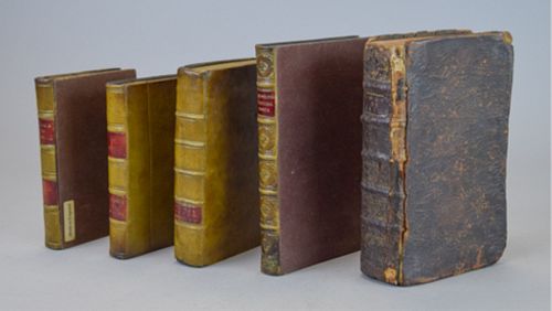 GROUPING OF BOOK DECORATIVE