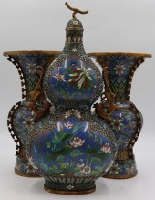 GROUPING OF CHINESE CLOISONNE