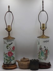 GROUPING OF CHINESE DECOR INCL