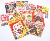 GROUPING OF CIRCUS POSTERS. Am