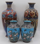 GROUPING OF CLOISONNE ITEMS IN