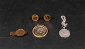 GROUPING OF COIN JEWELRYGroupi