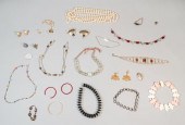 GROUPING OF COSTUME JEWELRYLot
