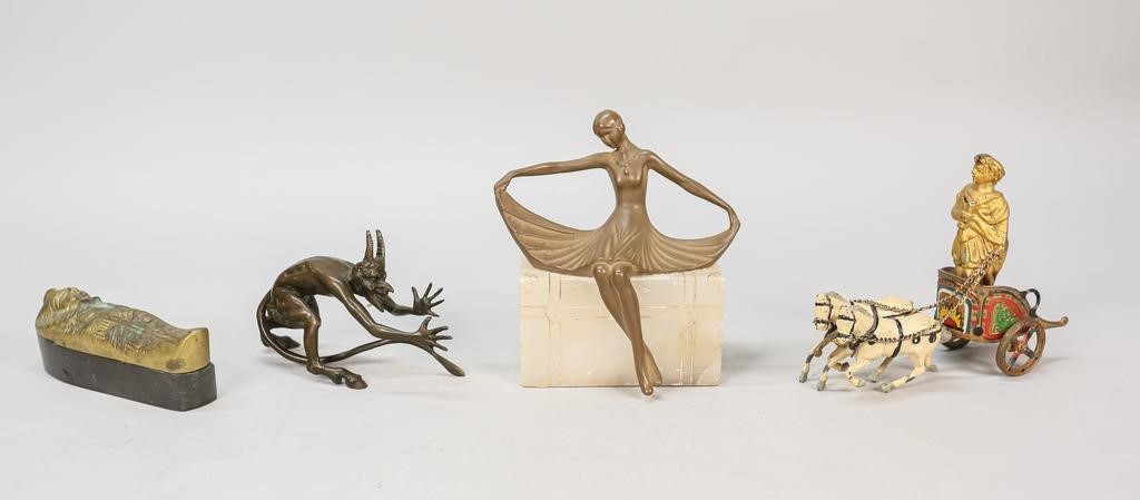 GROUPING OF DECORATIVE DESK