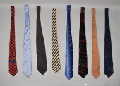 GROUPING OF DESIGNER SILK NECK